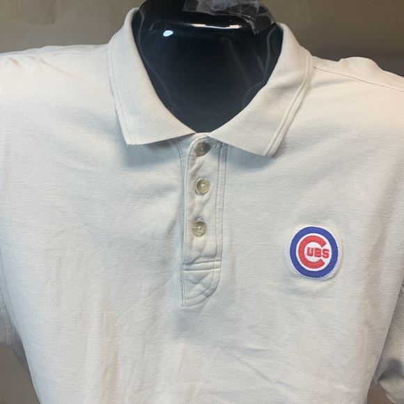 Men’s Puma XXL Chicago Cubs Short Sleeve Polo Shirt - Picture 2 of 7